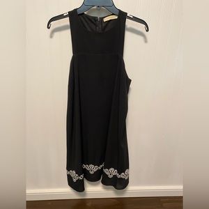 Everleigh black,sleeveless fit & flare dress. Size M.
